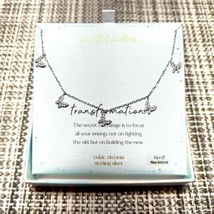 BRAND NEW Inspired by you silver toned necklace ❤️
